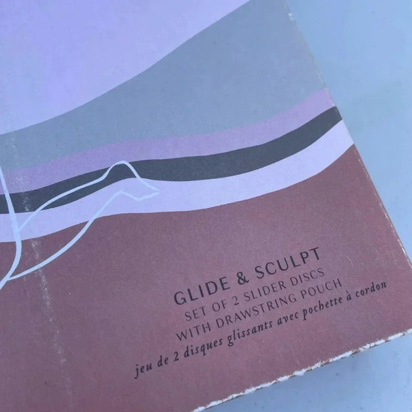 NWT Daily Practice by Anthropologie Glide & Sculpt Glider Disc Set - Picture 4 of 10